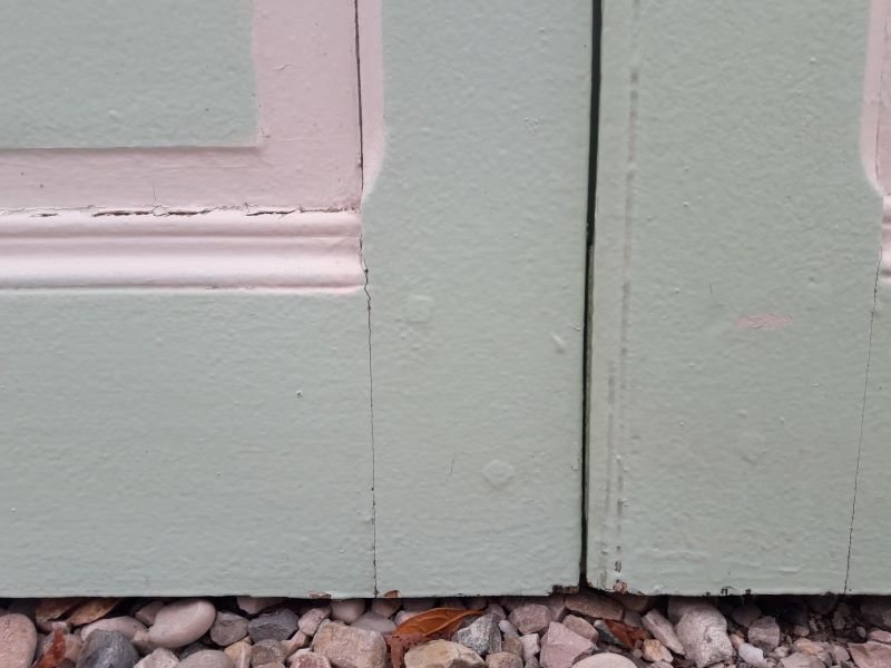 Pair of doors 231x93cm of antique closet