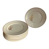 10 assiettes à dessert 