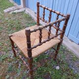 Chaise / fauteuil d'angle ancien