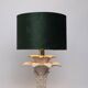Vintage ceramic palm tree lamp, 1970s
