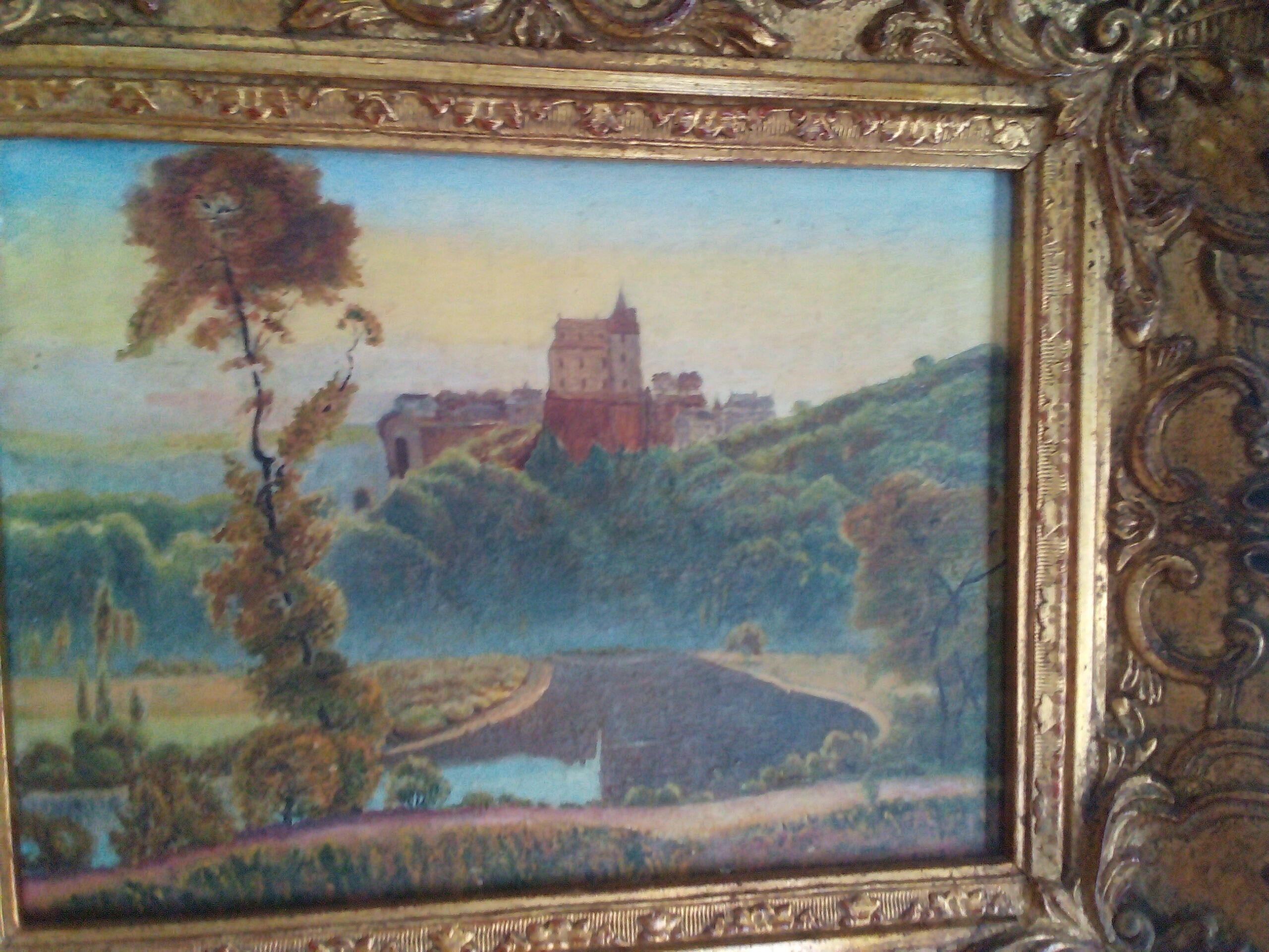 Tableau paysage XIXème
