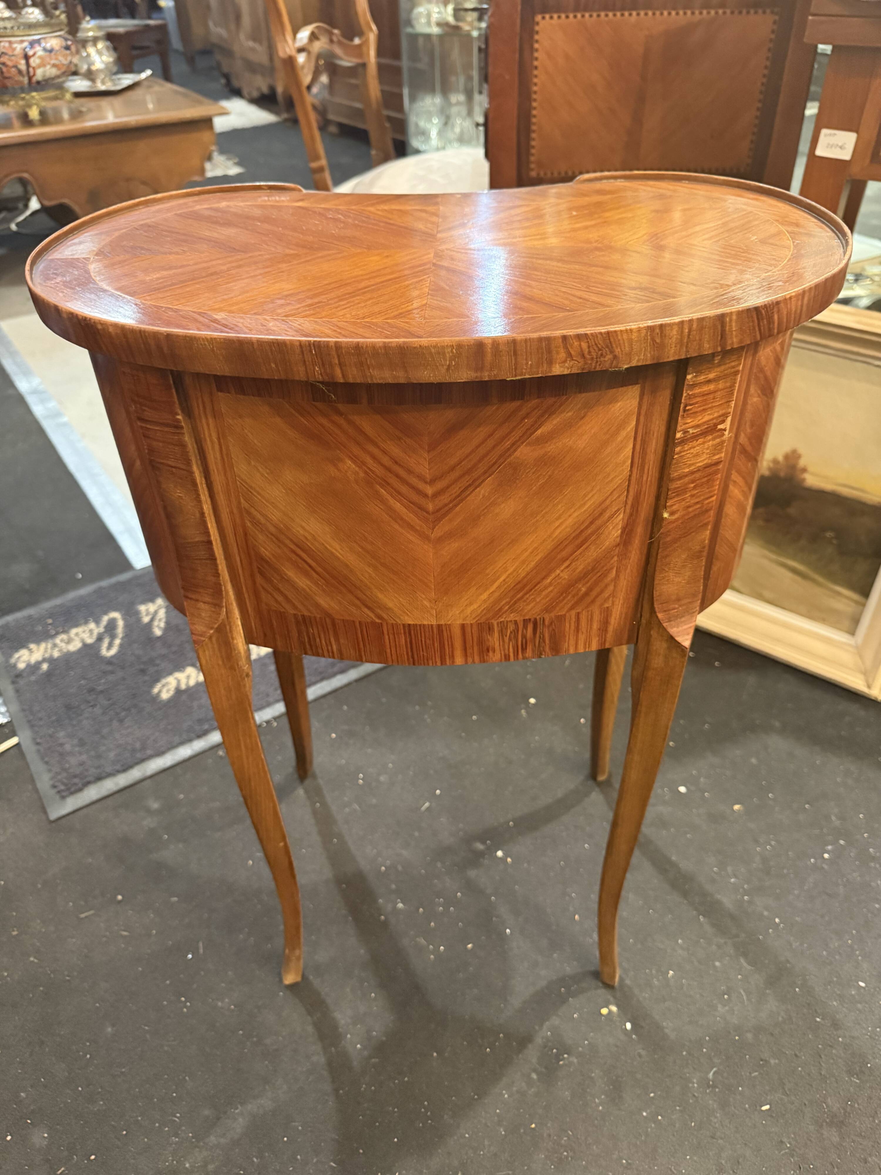 Marquetry Rognon bedside table