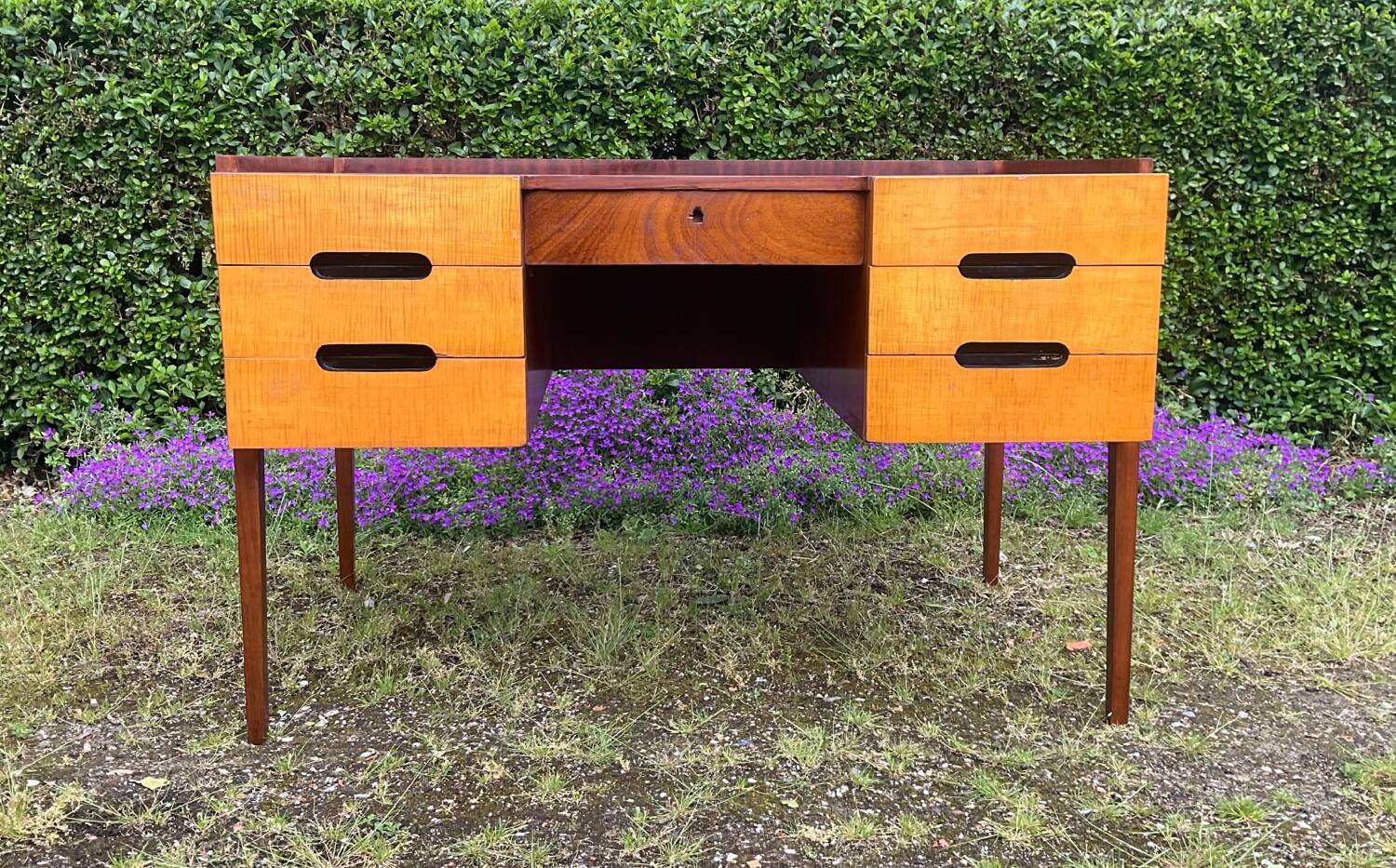 Scandinavian teak desk from the 60s
