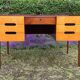 Bureau scandinave des années 60 en teck