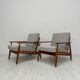 1960s vintage Danish mid-century teak armchair