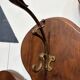 Grand porte-manteau Art Nouveau en bois sculpté – vers 1900