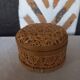Woven bamboo jewelry box