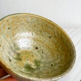 Handmade ceramic craft bowl, rustic glazed bowl