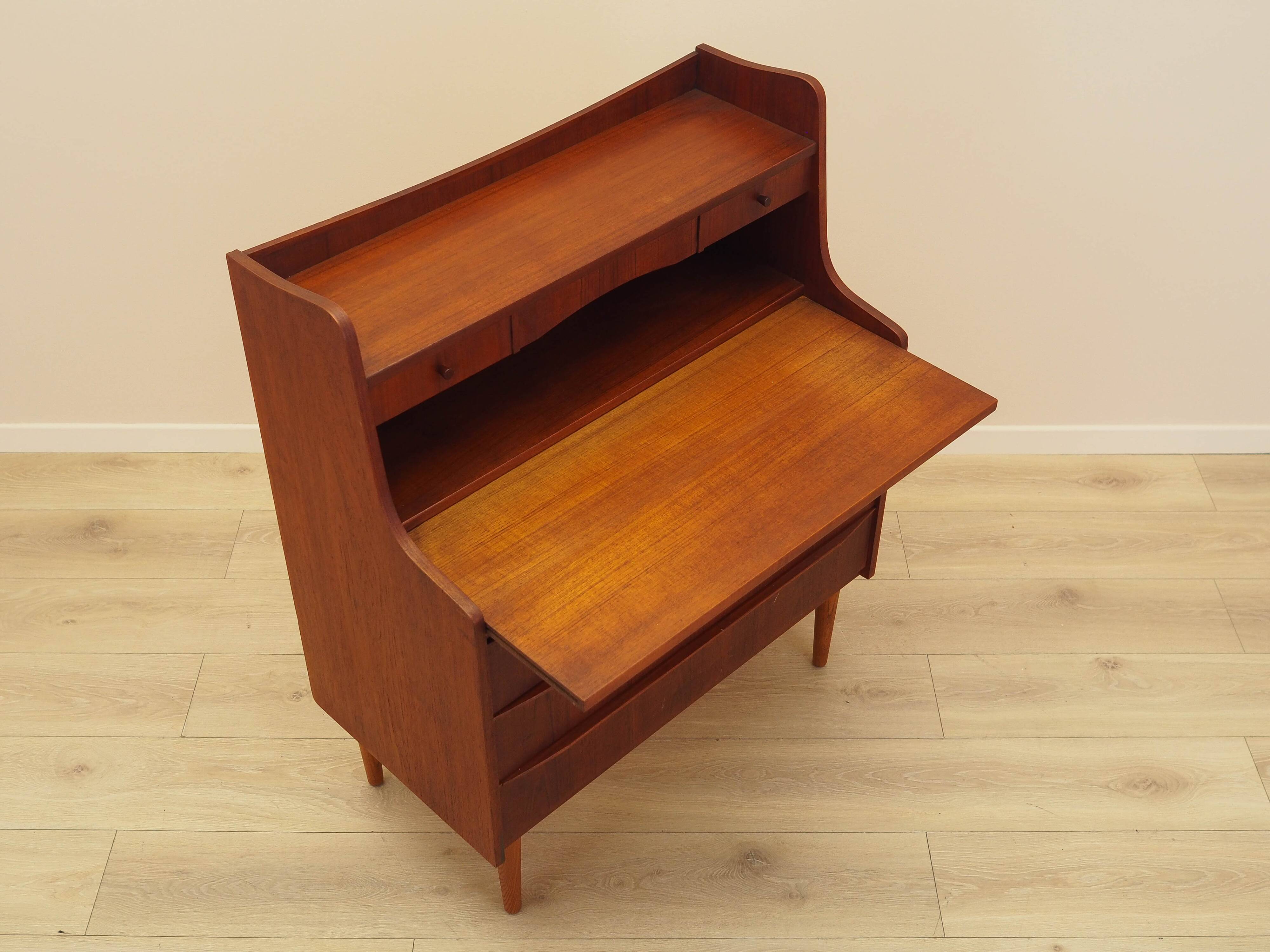 Teak secretary, Danish design, 1970s, made in Denmark