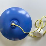 Ph 4/3 blue pendant lamp by Poul Henningsen for Louis Poulsen, Denmark