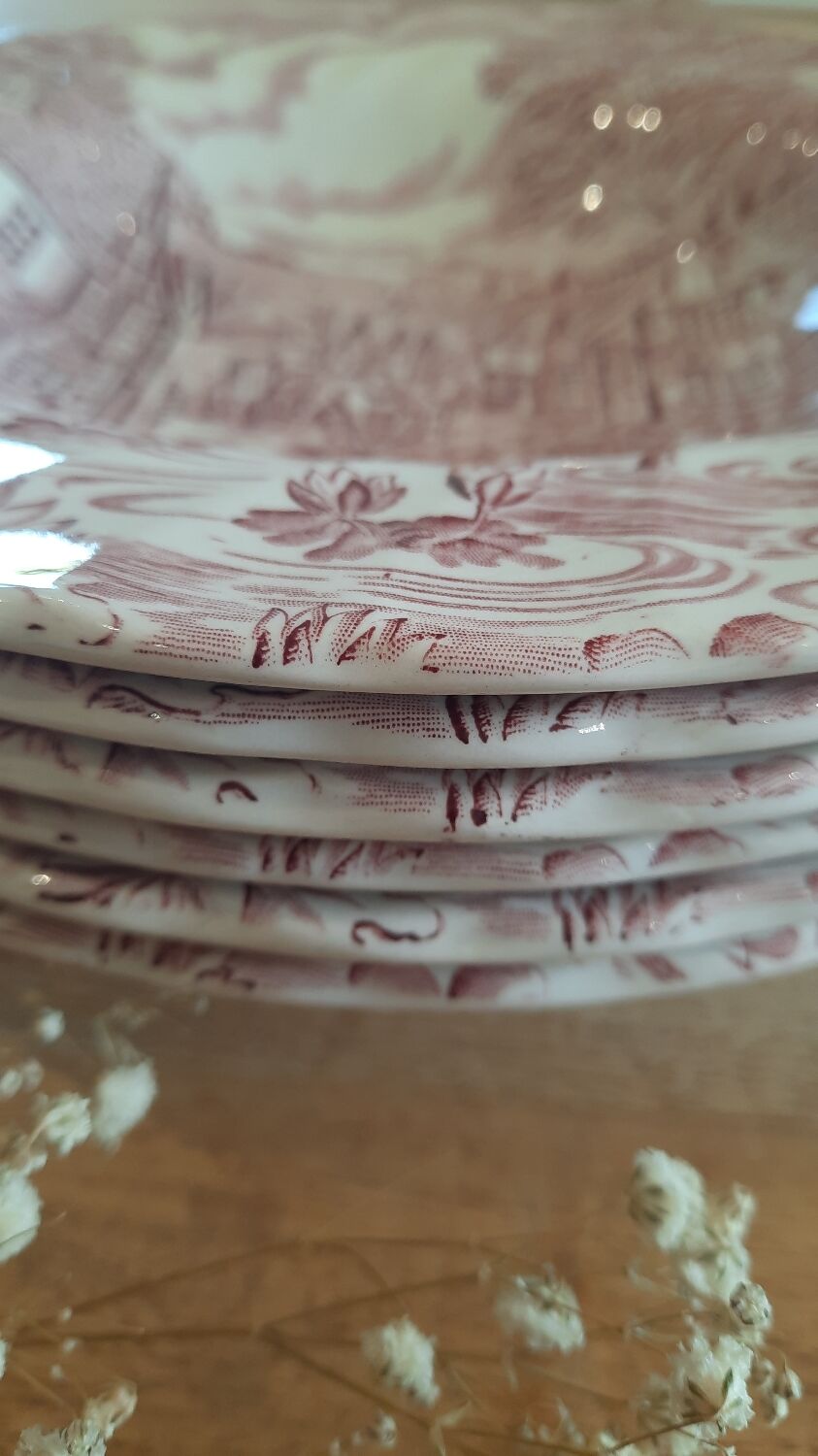 English hollow plates