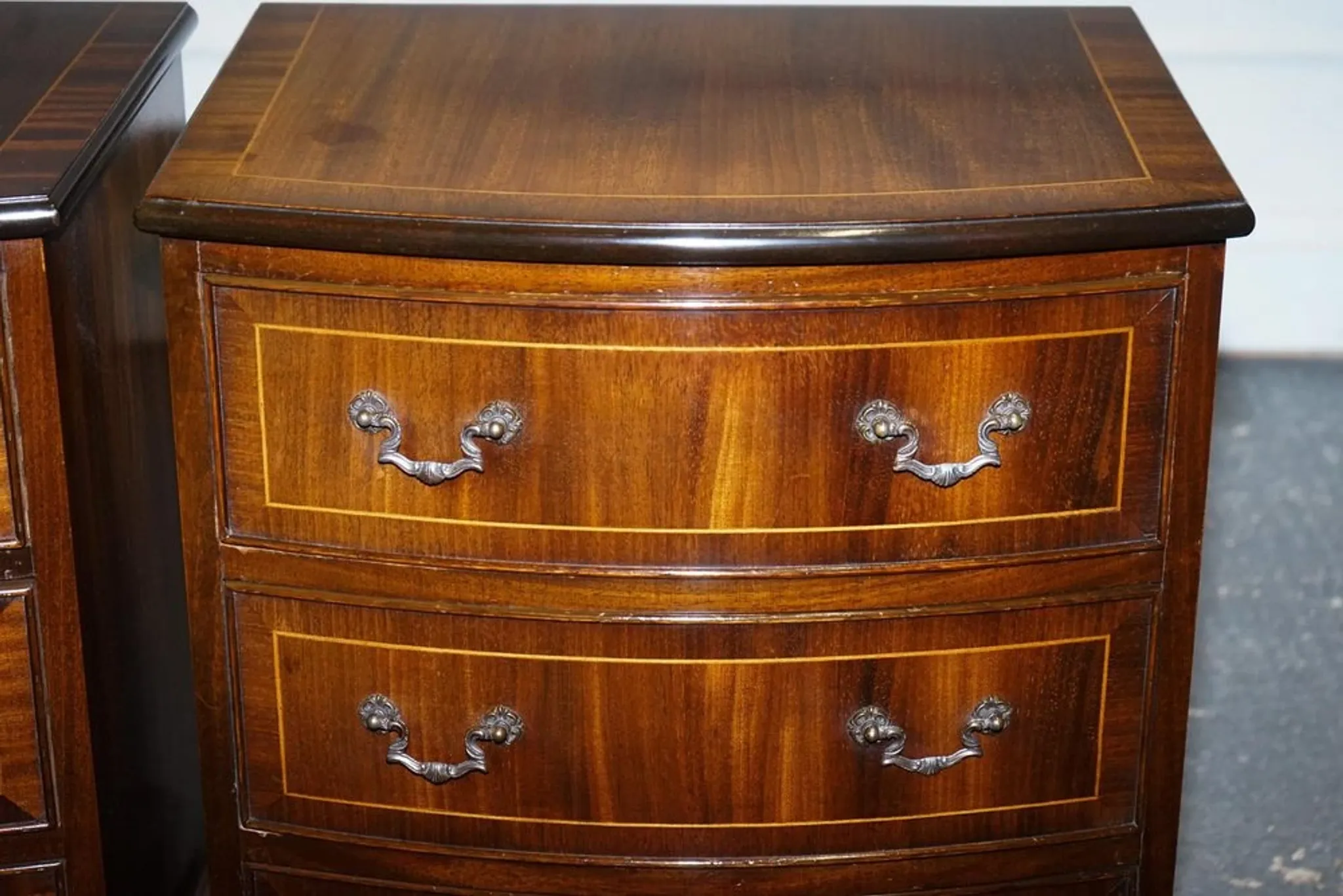Vintage Bedside Tables, United Kingdom, Set of 2