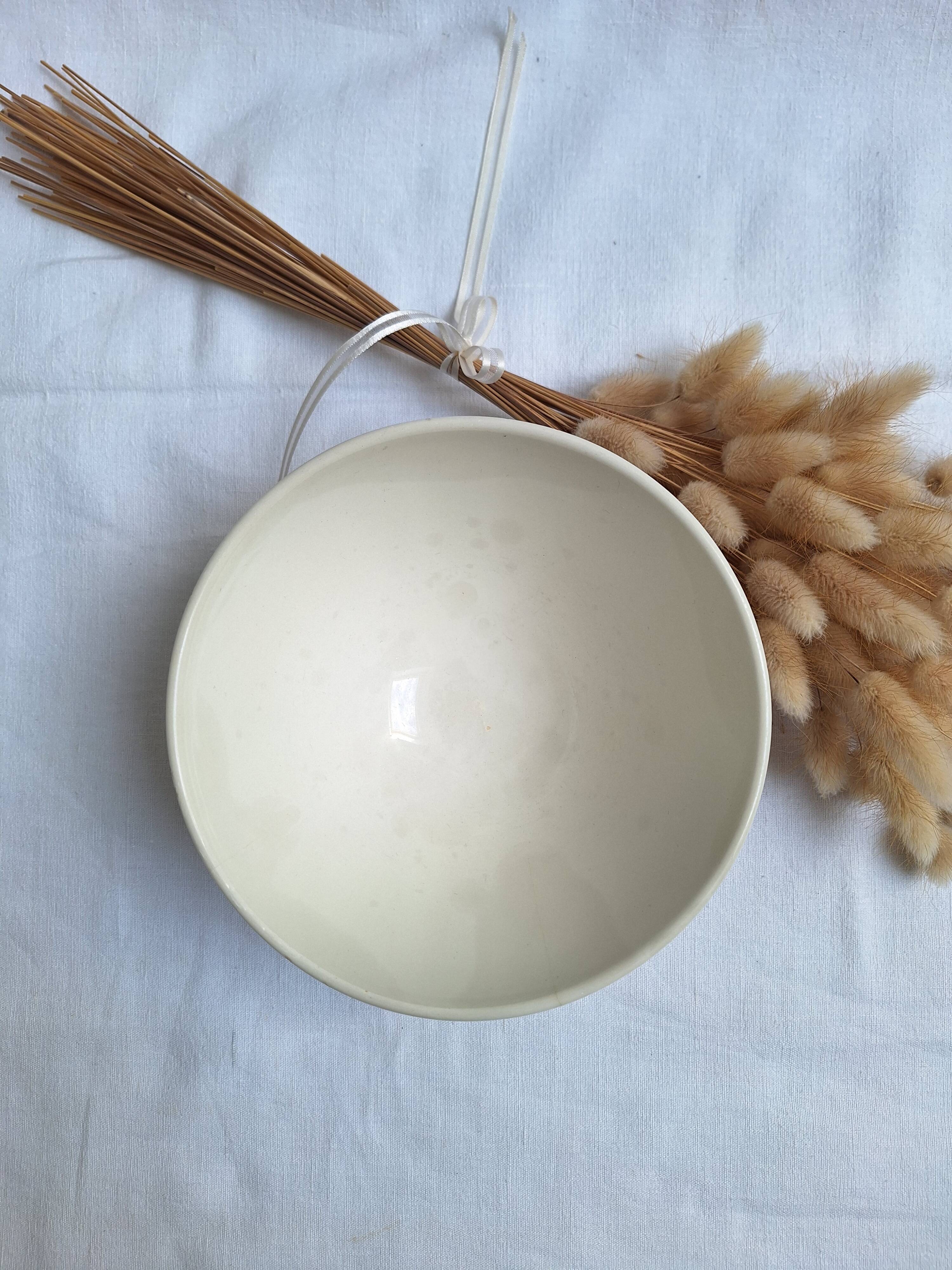 Blue and white vintage bowl