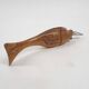 Vintage wooden fish bottle opener, 1970's