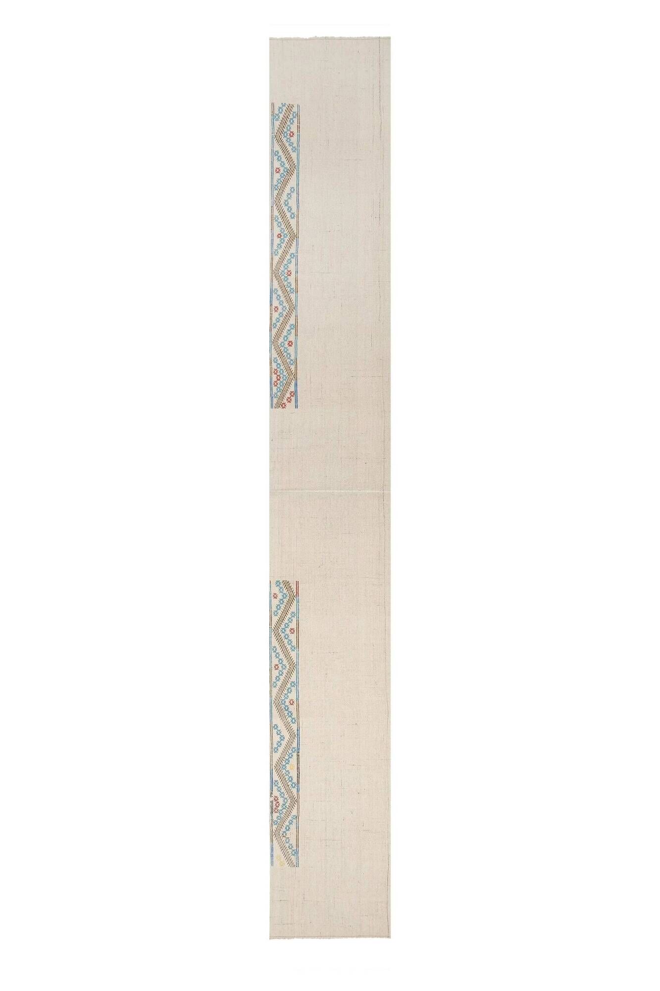 Vintage Turkish hallway rug 70x512 cm