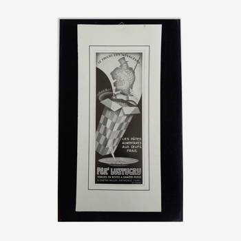 Publicité ancienne per' lustucru pâtes 1933