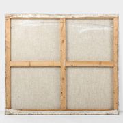 Ensemble de 2 peintures abstraites intitulées « Fyrhat » de l'artiste belge Nico de G