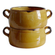 Duo of Vallauris bowls with handles