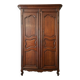 Louis XV period wardrobe in solid oak. 18th century.