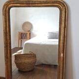 Mirror ancien doré 121 x 83 style Louis Philippe