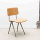 Chaise vintage Marko S101 hêtre et gris