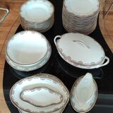 Ancien service vaisselle Limoges 36 pièces