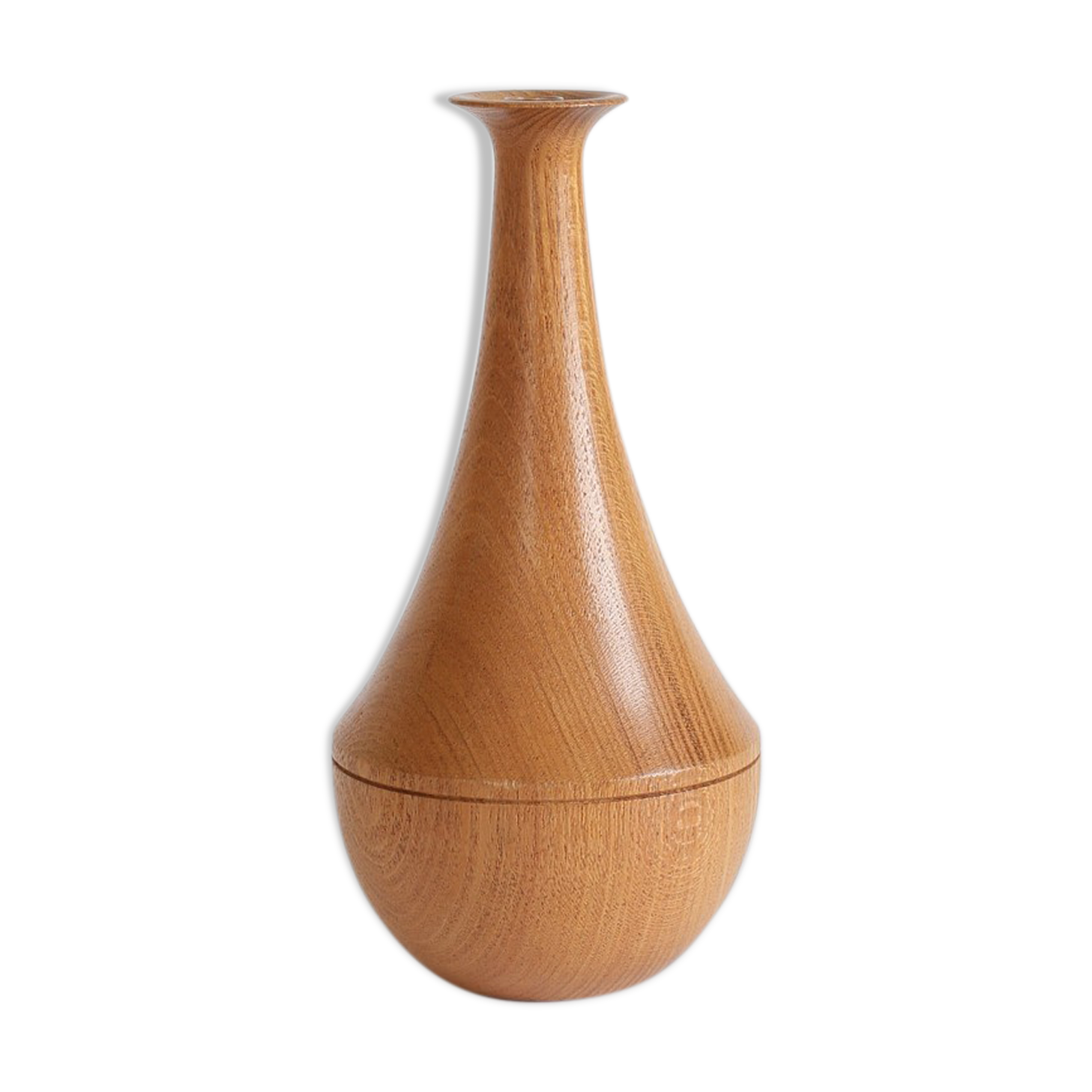 Wooden vase
