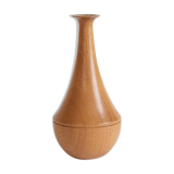 Wooden vase