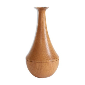 Wooden vase