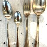 Louis XV style housewife in silver metal 20th century