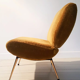 Mustard chair Pelfran model Kiss