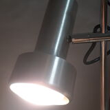 Floor lamp in aluminium brushed 1970