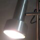 Floor lamp in aluminium brushed 1970