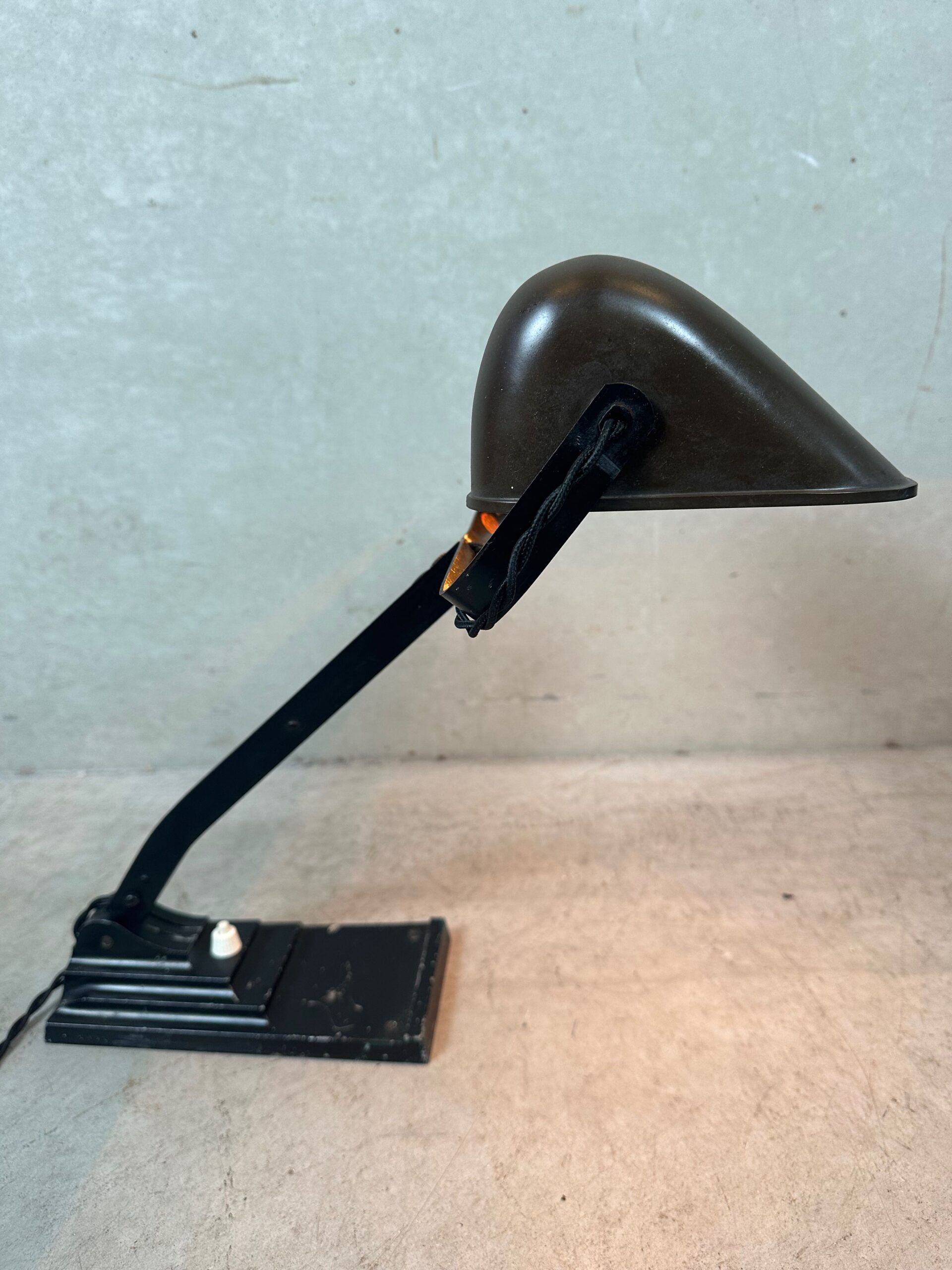 Lampe notaire Erpe originale – bakélite