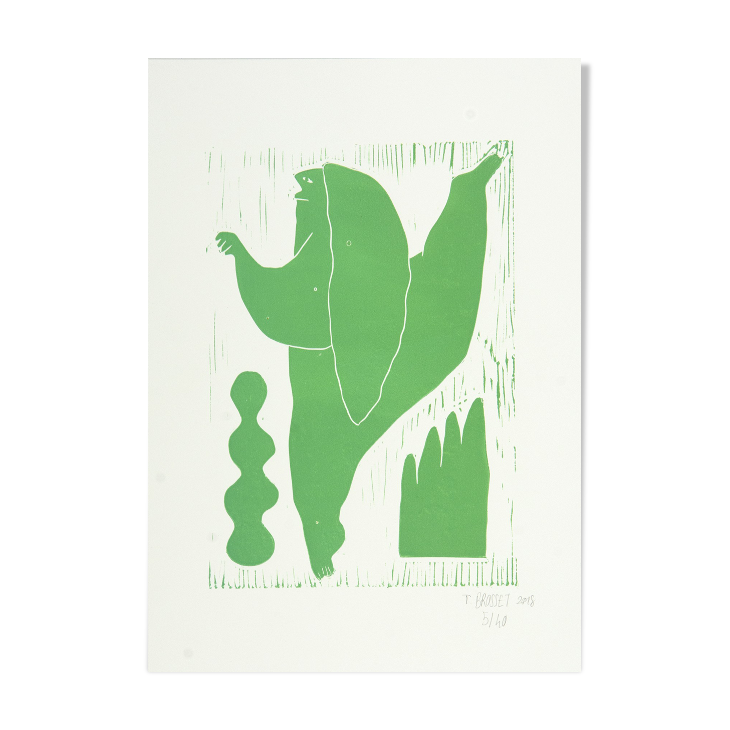 The woman in the garden