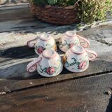 Ensemble de 4 mini bols vintage