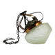 20th century glass pendant lamp, Austro-Hungary, 1890s