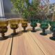 Set of 6 Brutalist Chalices – Attributed to Felipe Derflingher – 1960