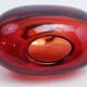 Murano glass heart vase