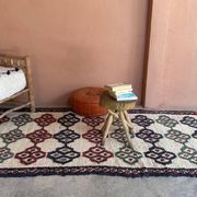 Tapis Marocain coloré Boujad - 263 x 135 cm