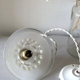 Vintage “bubble” pendant light