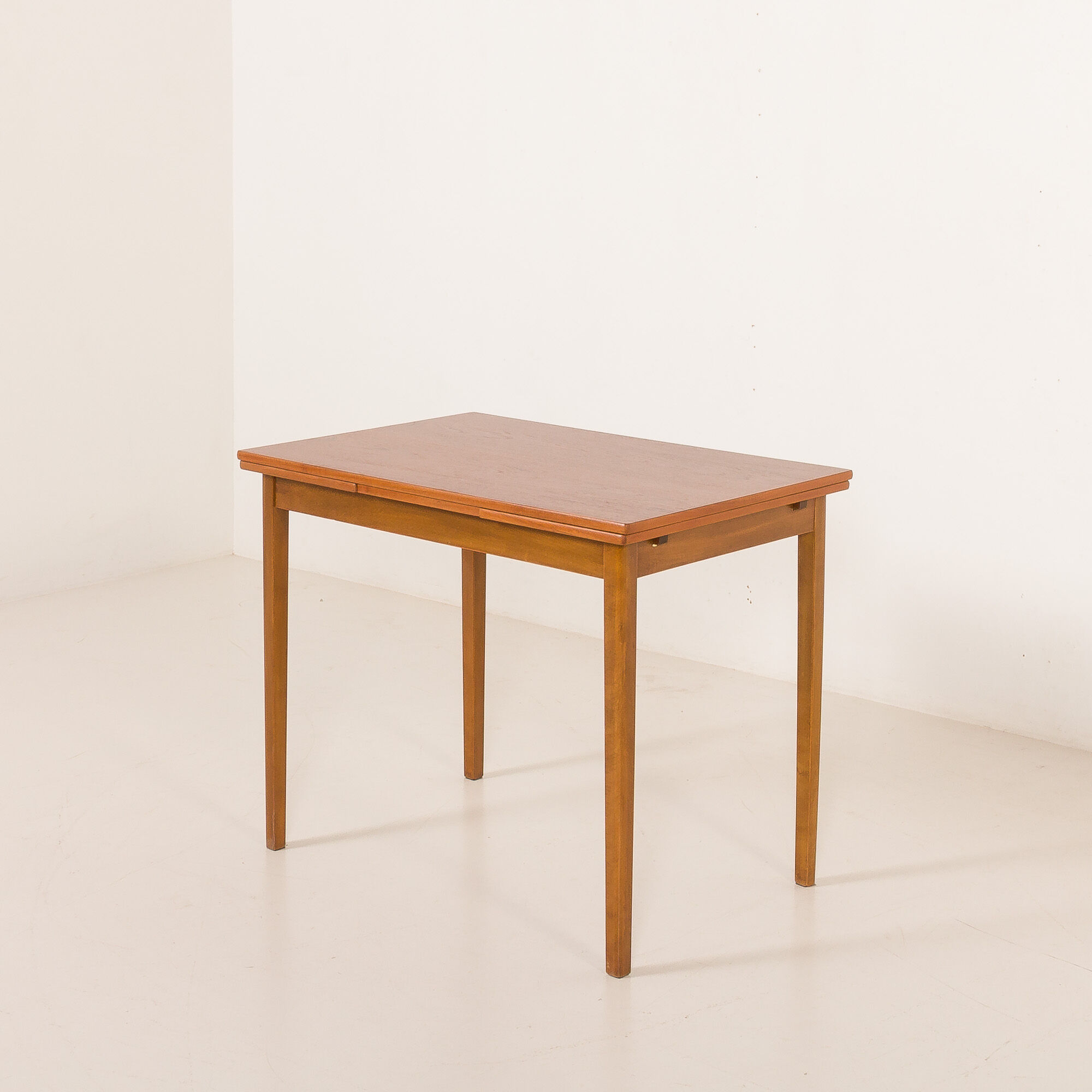 Small Danish extension table in teak, 1970s