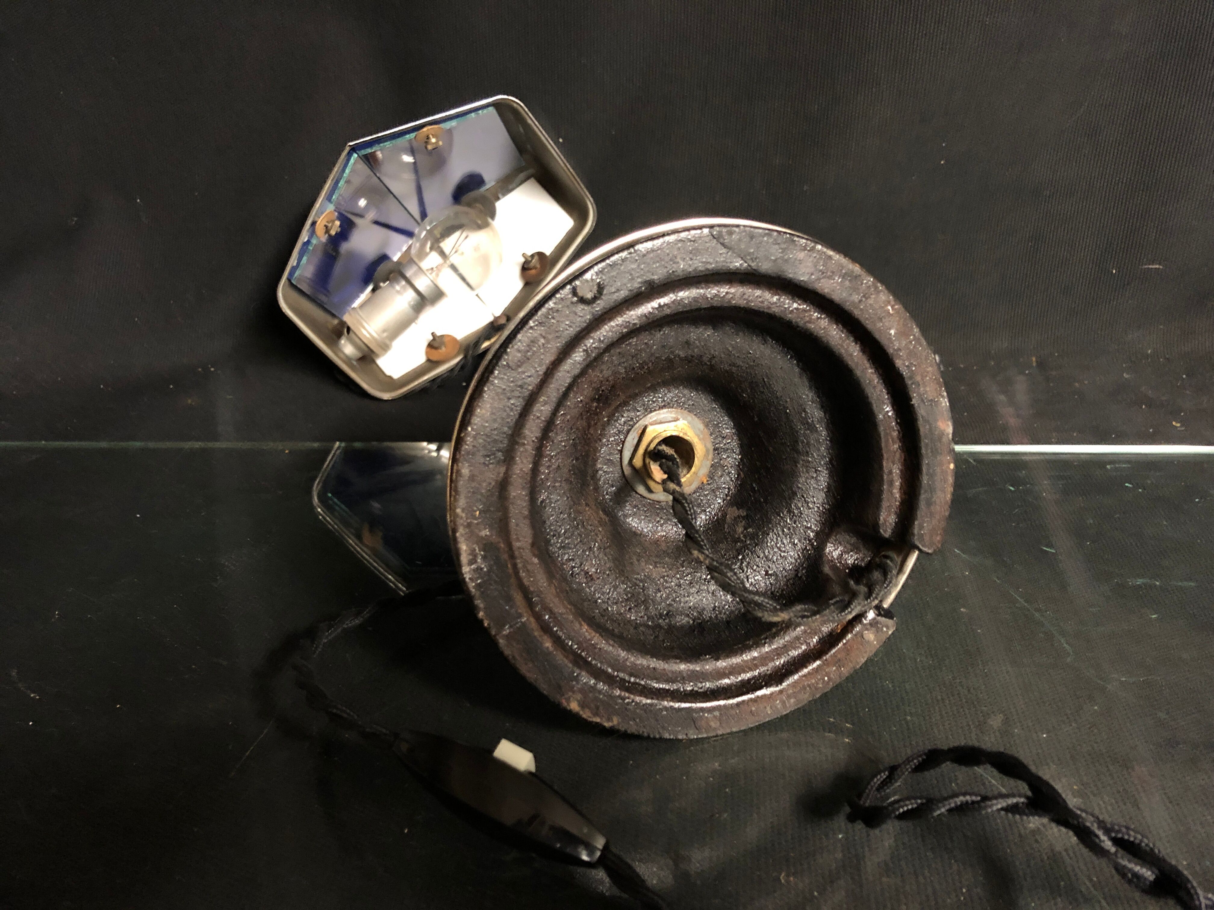 Lampe pirouett 54 cm art deco