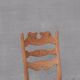 Oak danish mid-century dining chairs