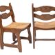 Set de 6 chaises par Guillerme et Chambron
