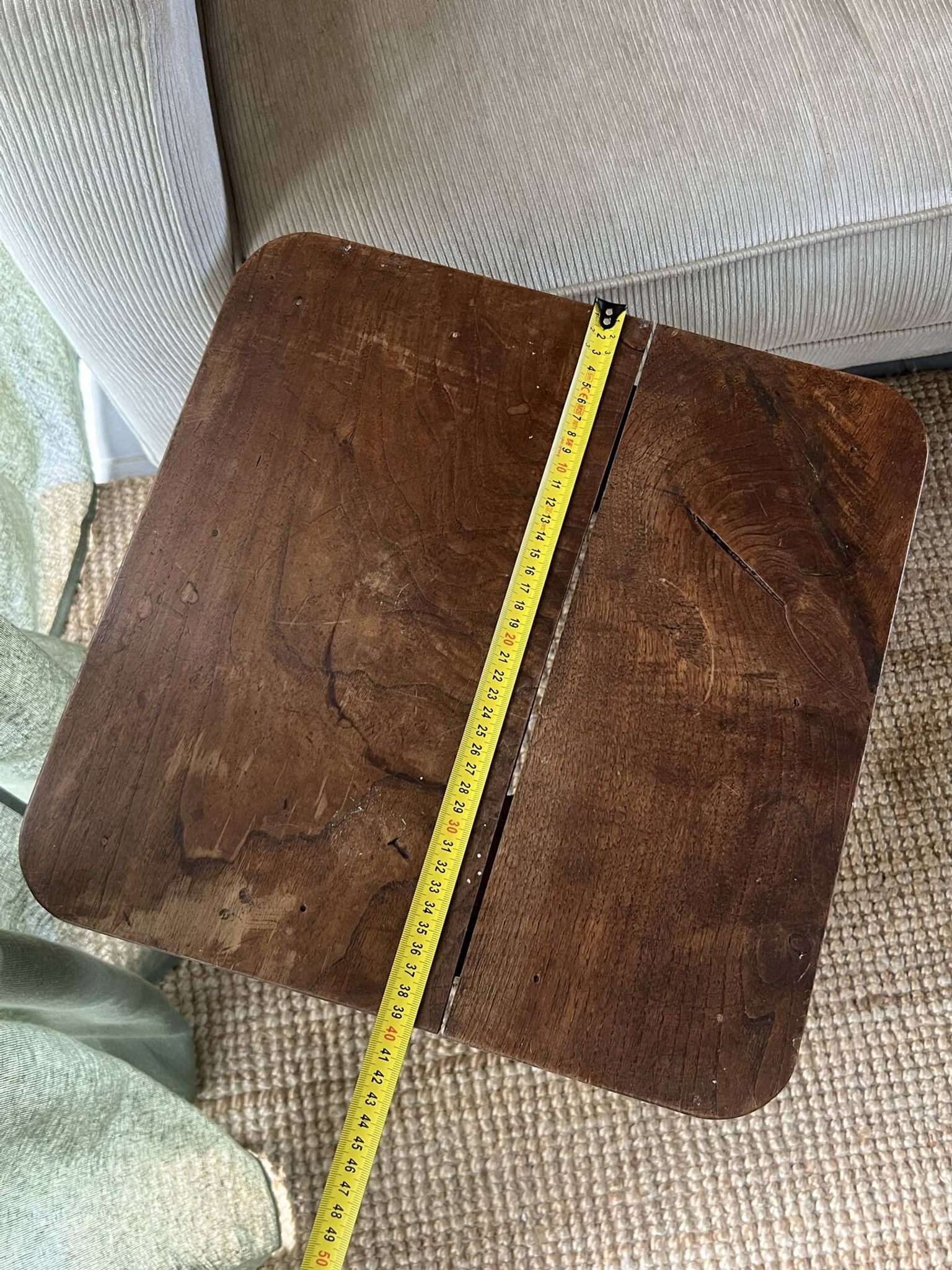 Old wooden stool