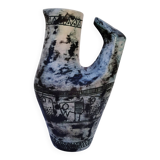 Large zoomorphic vase, ceramic by Jacques Blin