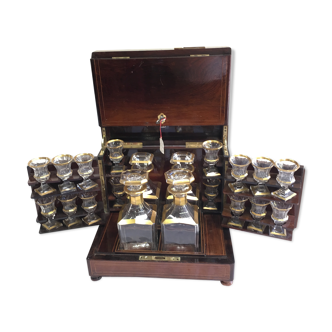 St Louis or Baccarat liqueur cellar