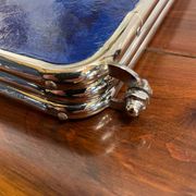 Triptych barber mirror
