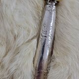 Silver pie server with Minerva hallmark / vermeil